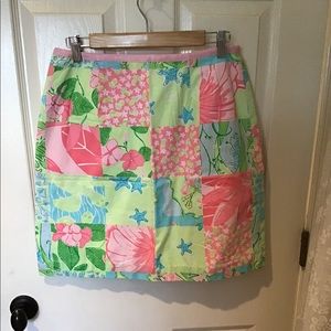 Lilly Pulitzer skirt in Island Patch